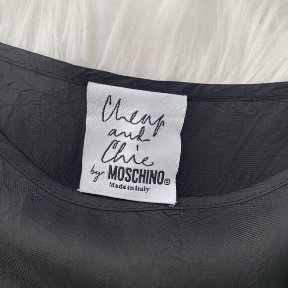 Moschino Black Slip Dress - Picture 6 of 7